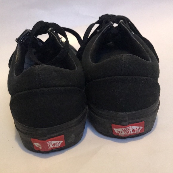 Vans old skool off the wall shoes black womens 6.5 men’s 5 - Picture 4 of 9